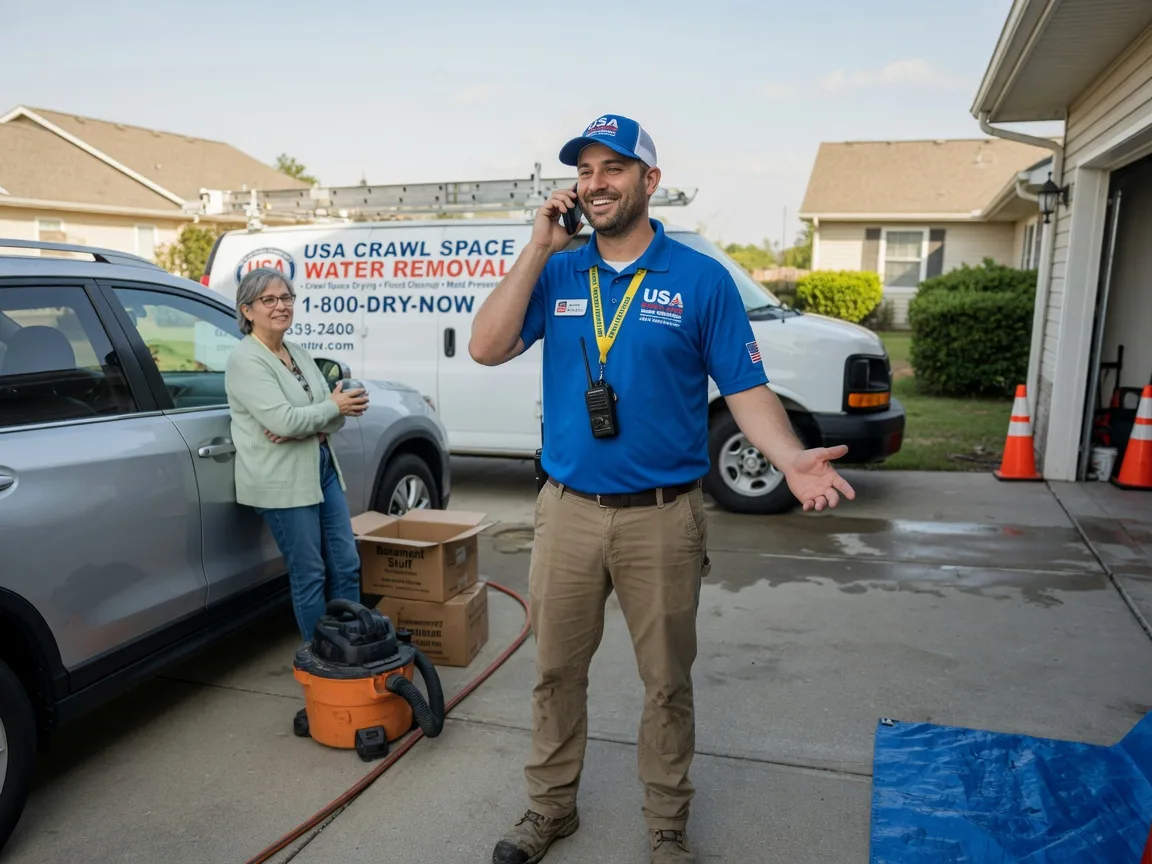 Crawl Space Water Removal Bridgeport, AL FAQs